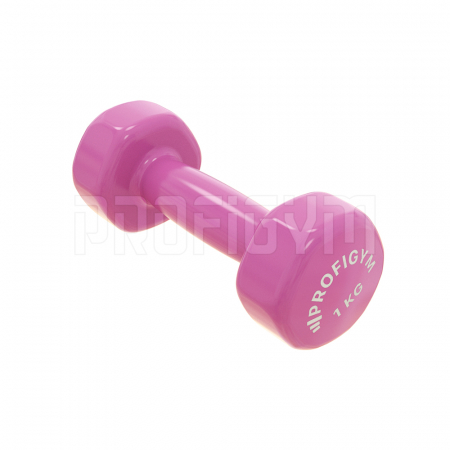 Гантель виниловая 1 кг